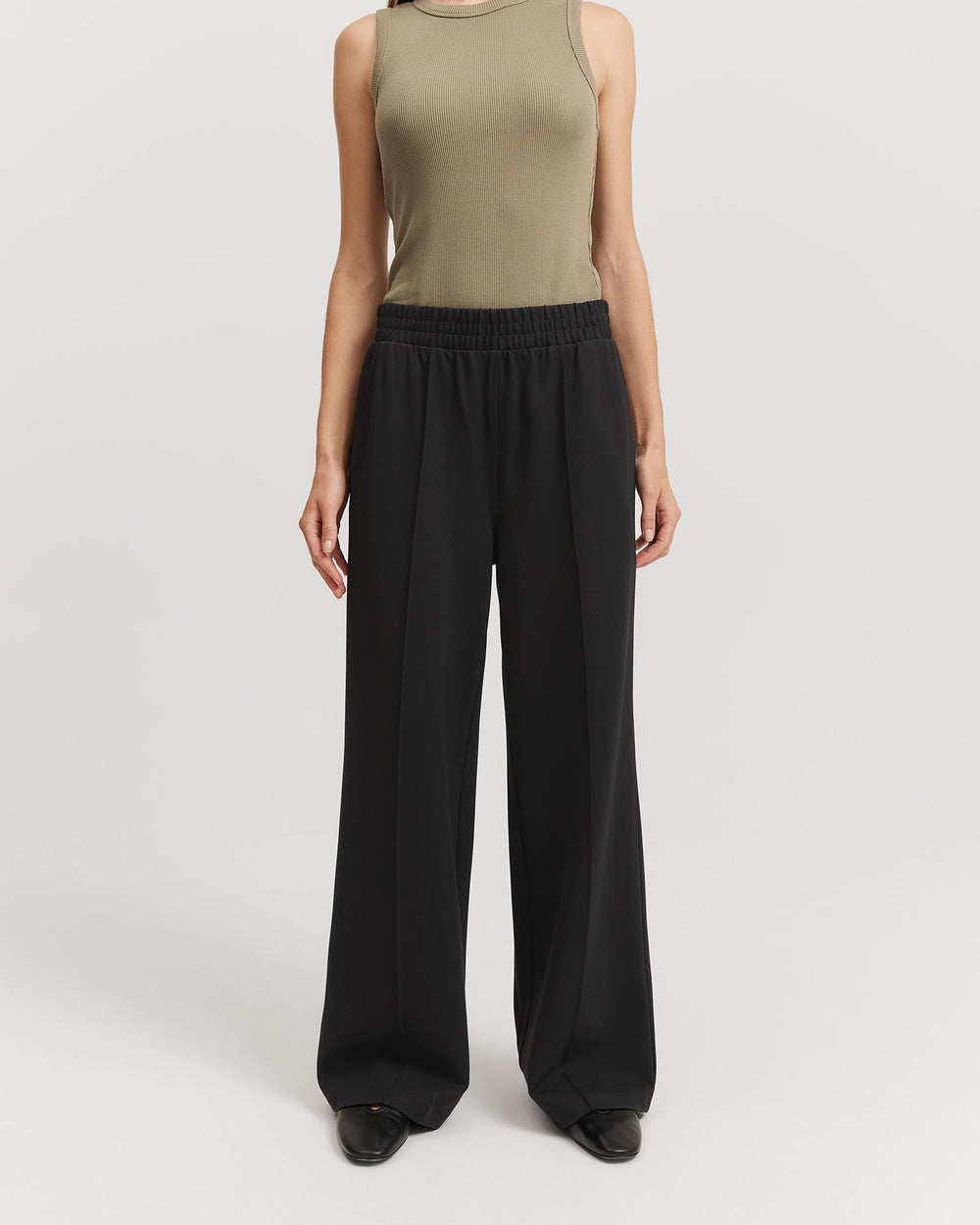 Comfortable wide leg pants for WFH and running errands