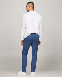 Chinos in a French Blue.