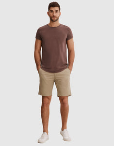 A great everyday casual stretch chino short for hot summer days and weekends. Perfect with tees or polos this style is modern and relaxed