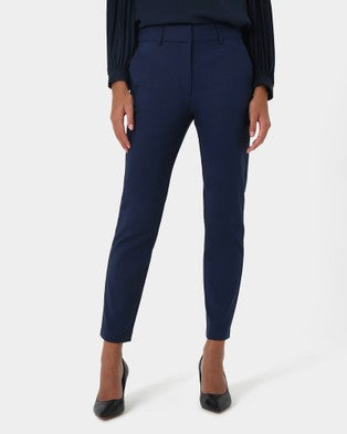 Straight Leg Pant in Navy. Great with your new cardigan or wrap top.