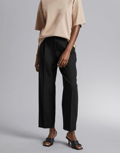 Classic black pants for pairing with t shirts or knits
