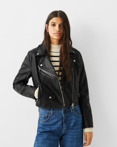 A cult classic shape jacket for adding a little sexy to you wardrobe. Perfect to team with jeans or layer of a dress to give it a current and modern look