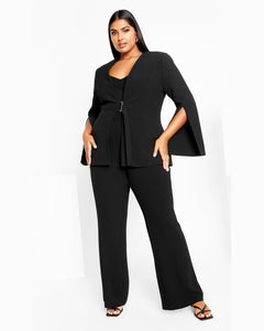 Gorgeous black blazer you can wear both to work or out for dinner.